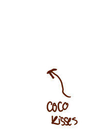 coco kisses - png